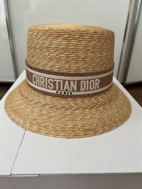 dior strohhut